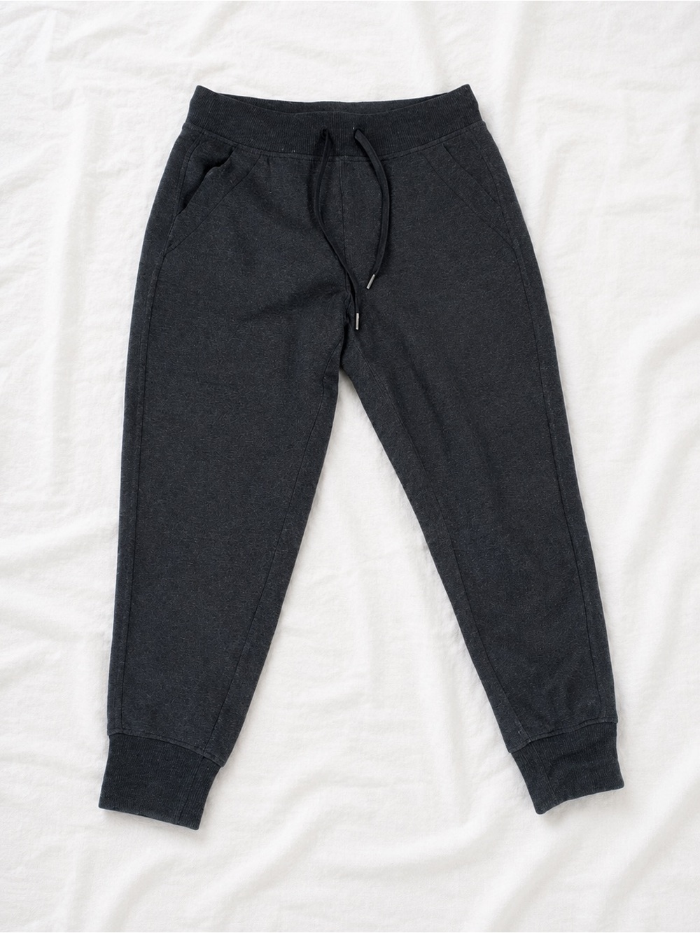 Lole Dark Charcoal Gray Jogger Sweatpants